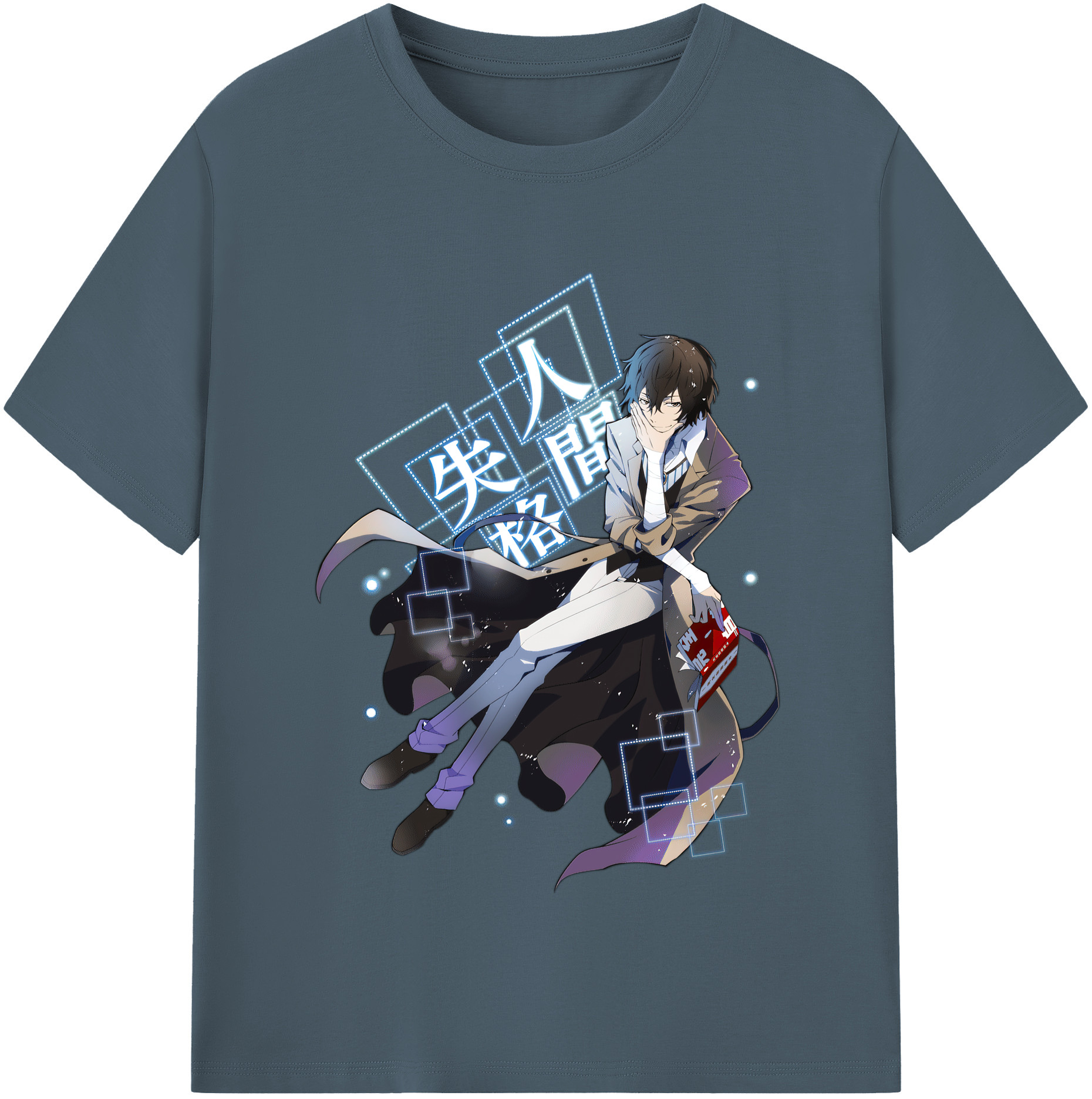 （画像用） 文豪ストレイドッグス Bungo Stray Dogs 綿100％半袖Tシャツ（フロントプリント）